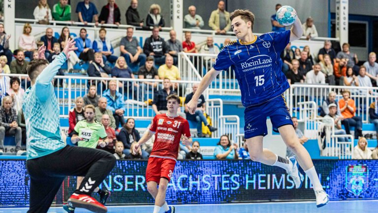 Jan Reimer war gegen Bietigheim siebenmal erfolgreich. Bild: Heinz J. Zaunbrecher.