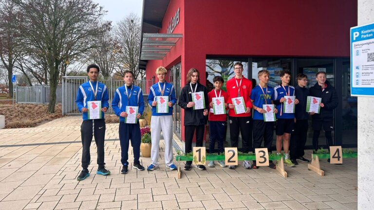 Sydney von Zons, Jan Prinz und Michel Schulz. (v.l./TSV Bayer Dormagen)