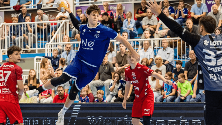 Luca Krist erzielte für den TSV sieben Tore. Foto: Zaunbrecher
