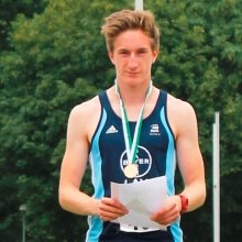 Jasper Fischer    2. Deutsche Meisterschaft  U16 Weitsprung