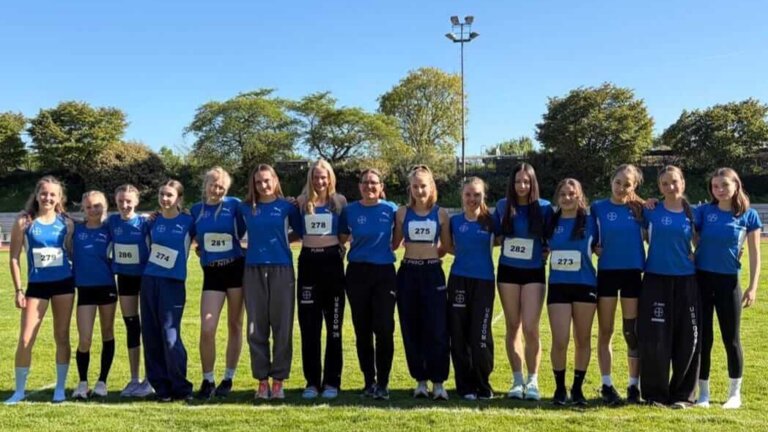 Das U16-Team in Leverkusen.