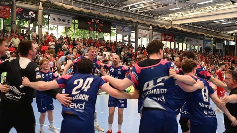 Ein unglaublicher Abend für den TSV. Foto: HSG Nordhorn-Lingen