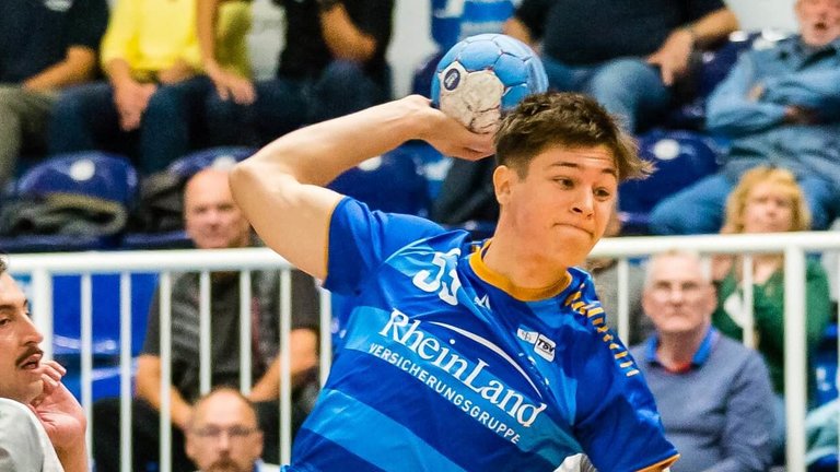 Sören Steinhaus in Aktion - der 18-Jährige bleibt bis mindestens 2024 ein Wiesel, Foto: Zaunbrecher