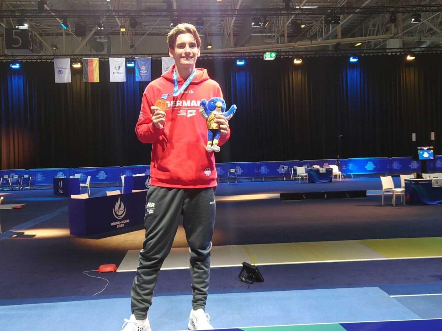 Moritz Schenkel mit Bronze bei Universiade