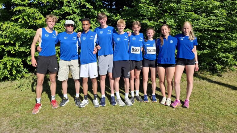Die TSV-Laufgruppe in Sonsbeck.