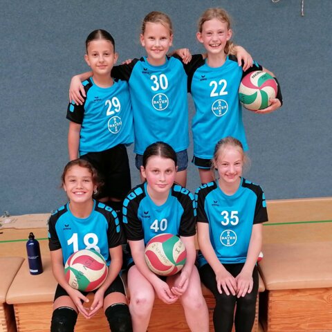 Mannschaftsfoto u13-Mädchen - Oberliga - Saison 2023/24