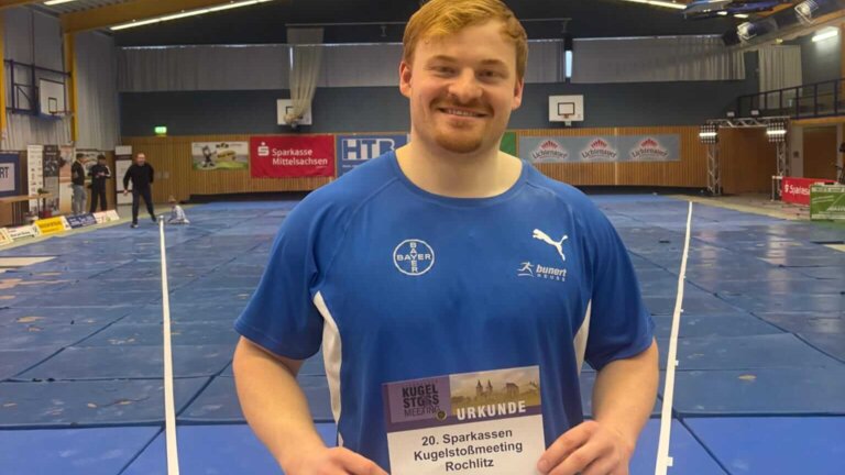 In Top-Form: Xaver Hastenrath. (Copyright: TSV Bayer Dormagen)