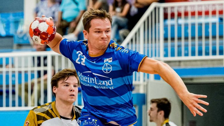 Linksaußen Jaka Zurga ist wieder fit und erzielte fünf Tore gegen die Limburg Lions, Foto: Zaunbrecher