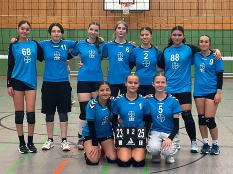 Mannschaftsfoto - weibl.-U18-Bezirksliga- Saison 2024/25