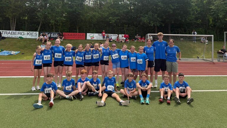 Die TSV-Starter in Straberg.