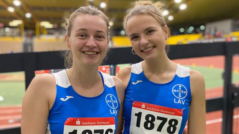 Lea Hübbers und Sophie Kurowski. (v.l./TSV Bayer Dormagen)