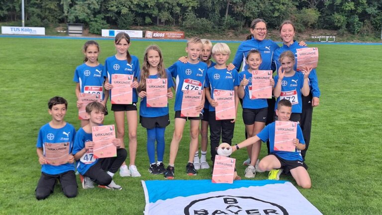 Die U12-Starterinnen und -Starter in Köln.