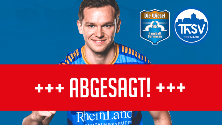 Das Spiel gegen Eisenach findet nicht am 12. November statt